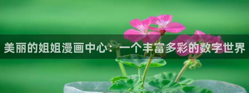 歪歪漫画韩漫在线免费观看：美丽的姐姐漫画中心：一个丰富多彩的数字世界